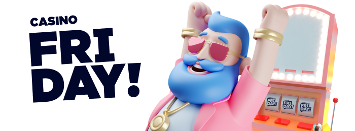 Casino Friday logo dark