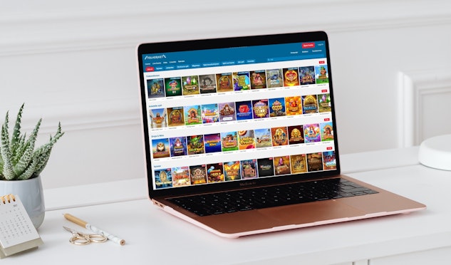 Folkeriket nettcasino mockup