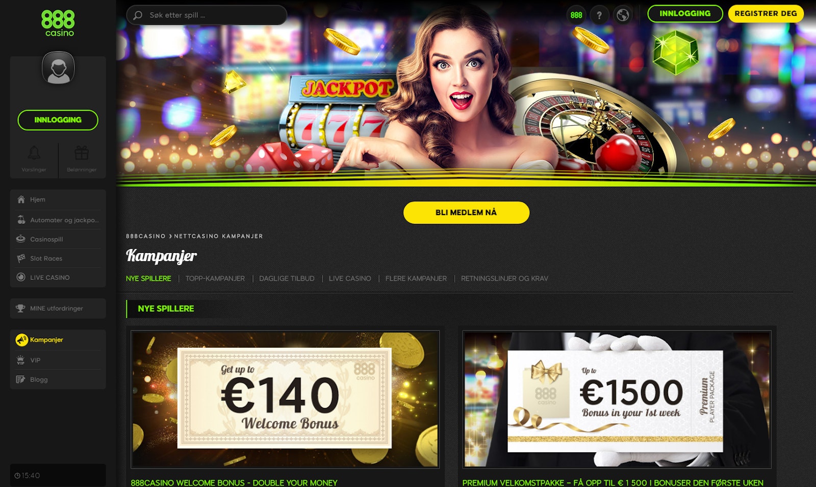888Casino Kampanjer