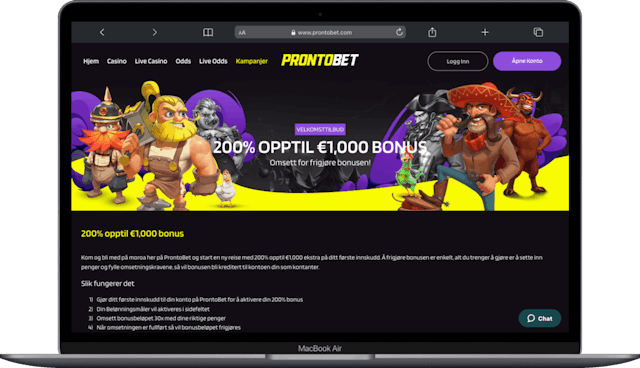 Beste casino bonus norge