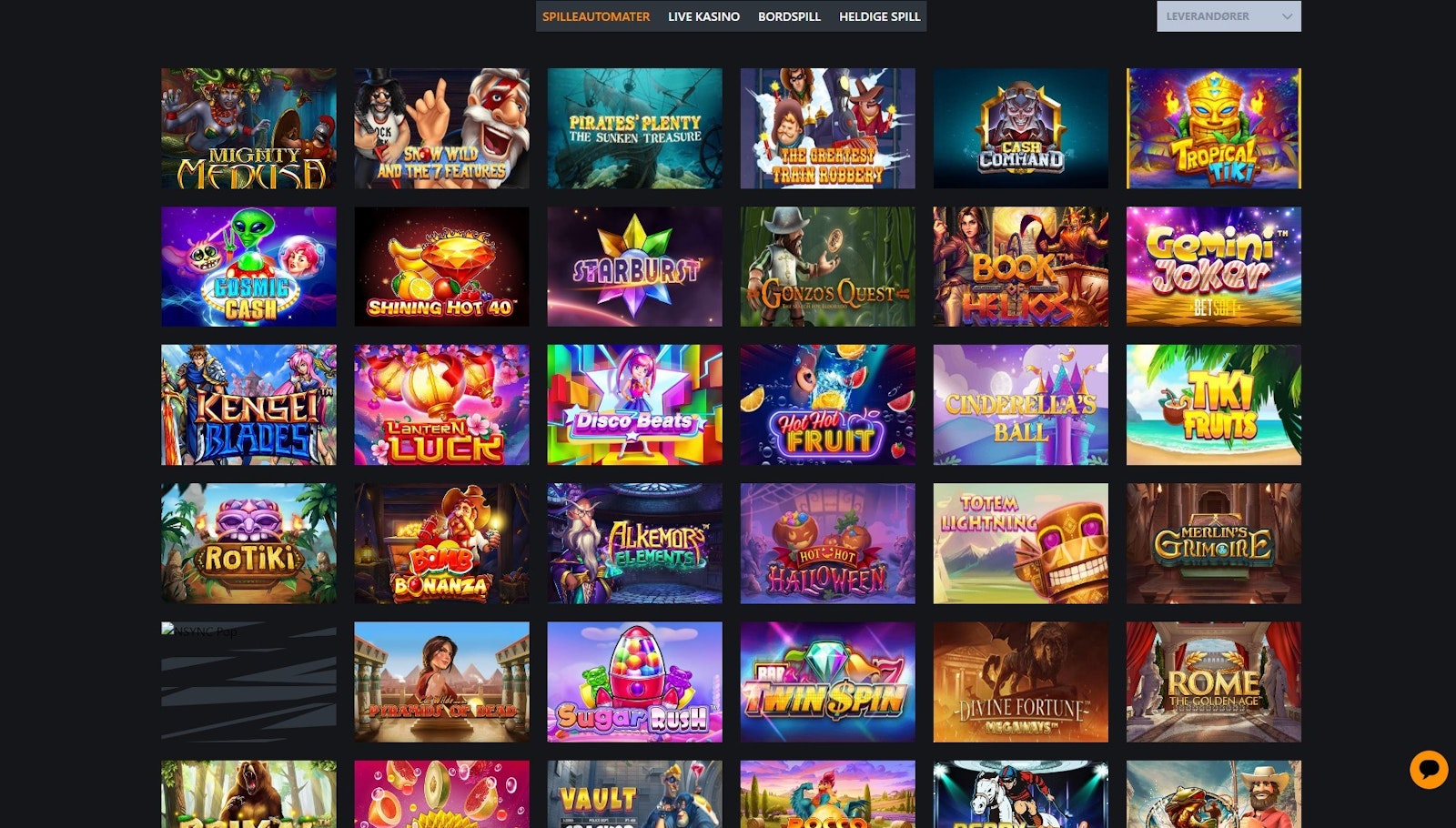 Betstro spilleautomater