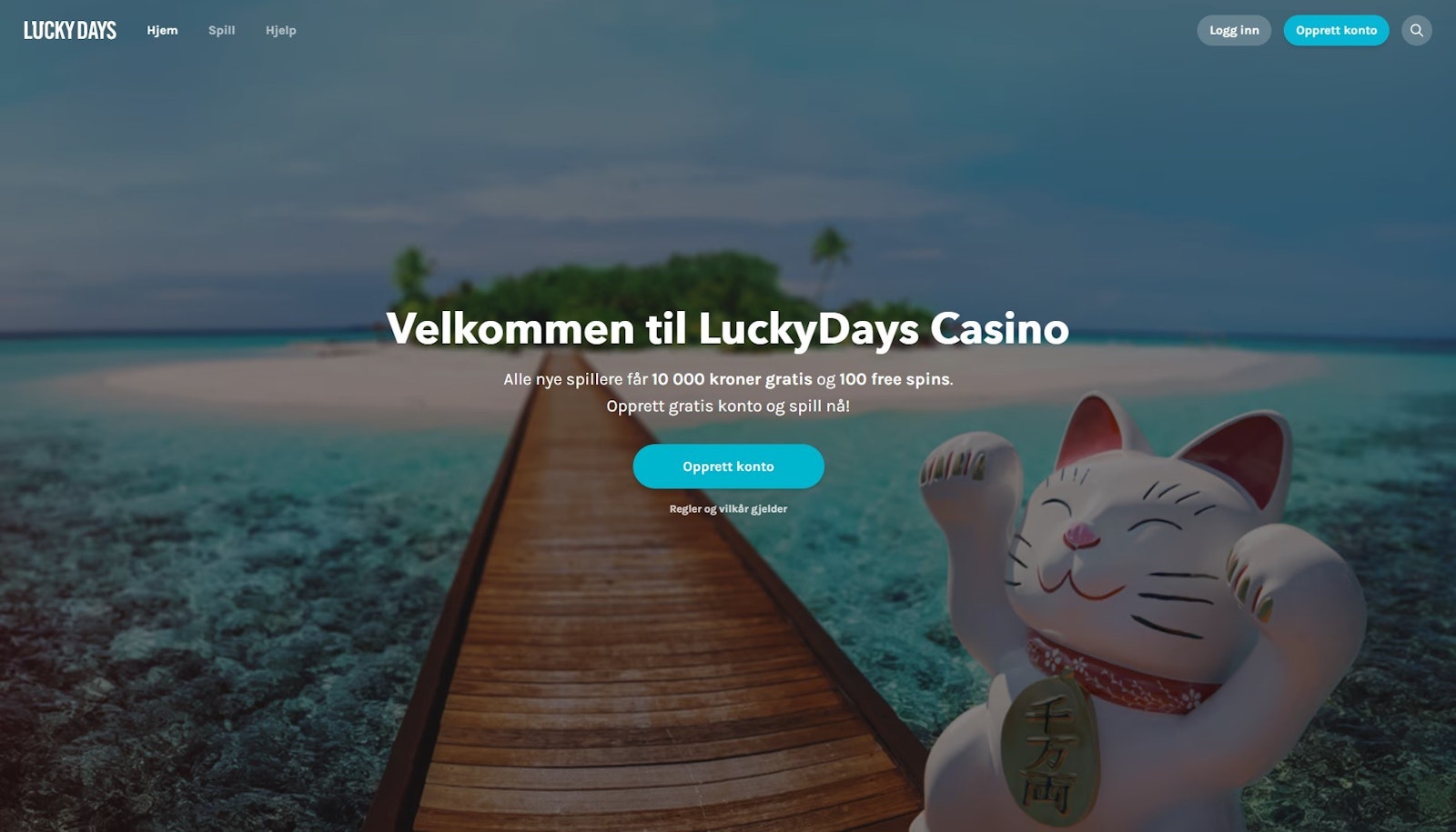 LuckyDays bonus Norge