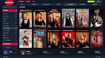 Rabona Live Casino