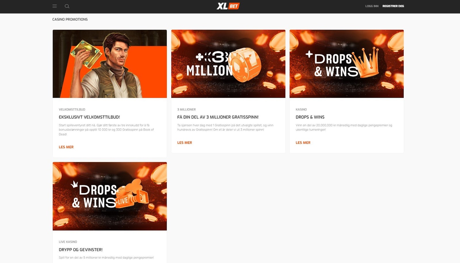 XLBet Kampanjer Casino