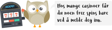 Free spins uten innskudd