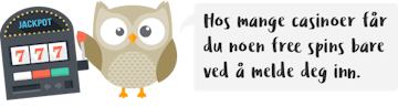Free spins uten innskudd
