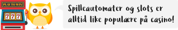 Spilleautomater på nettcasino